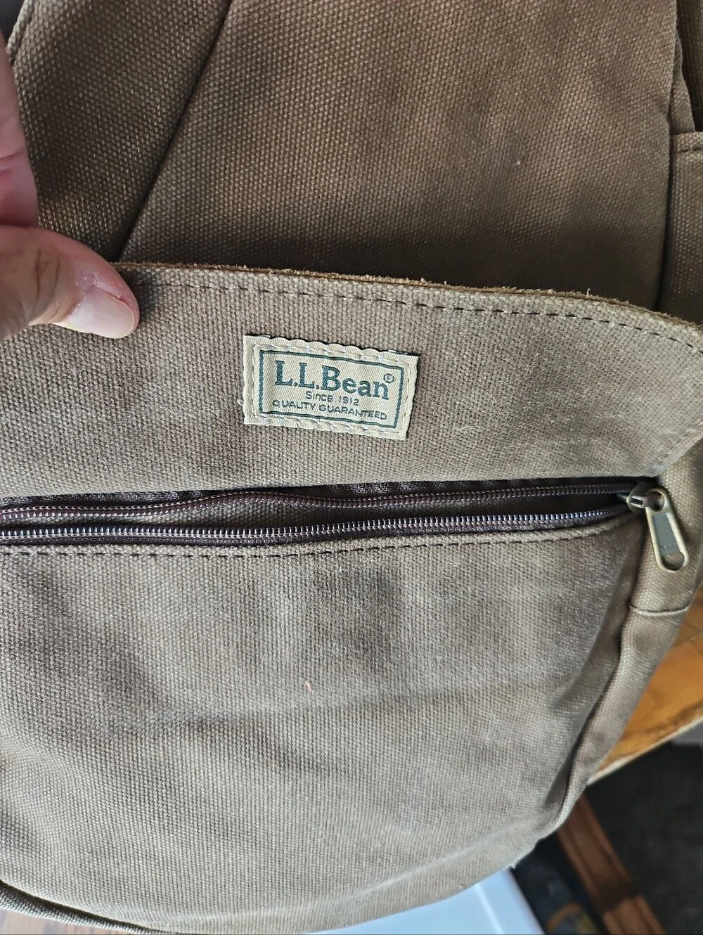 L.L. Bean durable olive
